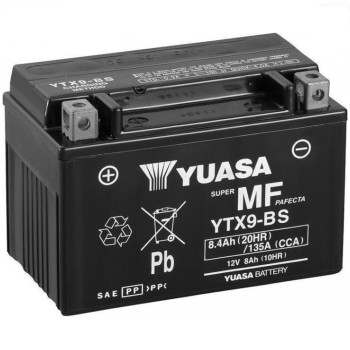 Μπαταρία Μοτοσυκλέτας Yuasa YTX9-BS 12V 8Ah